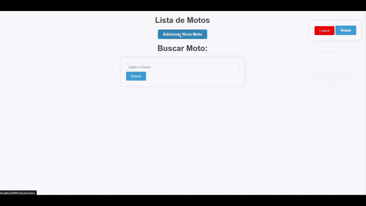 GIF: Gerenciamento de Motos